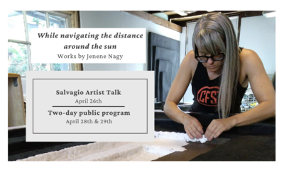 WHILE NAVIGATING THE DISTANCE AROUND THE SUN: WORKS BY JENENE NAGY