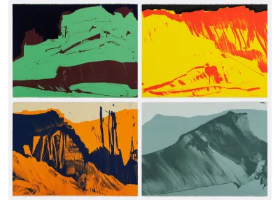 James Lavadour, lithographs