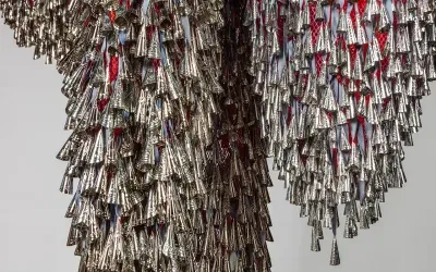 Marie Watt, Kingle CLoud detail