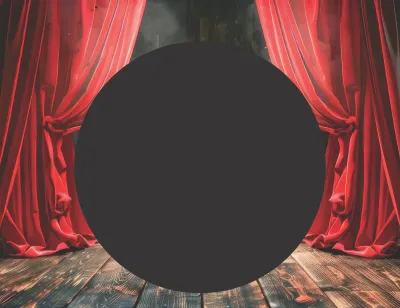 Tad Savinar, Stage, 2025, digital print, edition of 12, 20” x 26” 